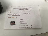 Ridgid 12r draadsnijset 36505 - afbeelding 2 van  7