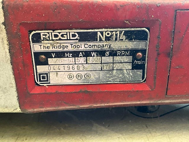 Ridgid 14 draadsnijder - afbeelding 4 van  5