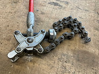 Ridgid 206 ketting pijpsnijder - afbeelding 2 van  3