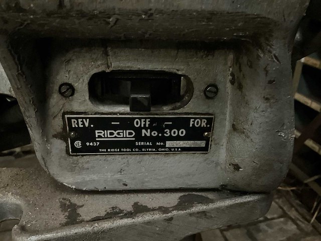 Ridgid 300 elektrische pijpdraadsnijmachine - afbeelding 9 van  9