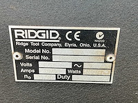 Ridgid 535 draadsnijmachine - afbeelding 2 van  10