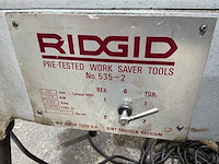 Ridgid 535 draadsnijmachine - afbeelding 9 van  9