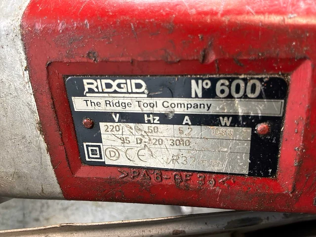 Ridgid 600 draadsnijmachine - afbeelding 8 van  8