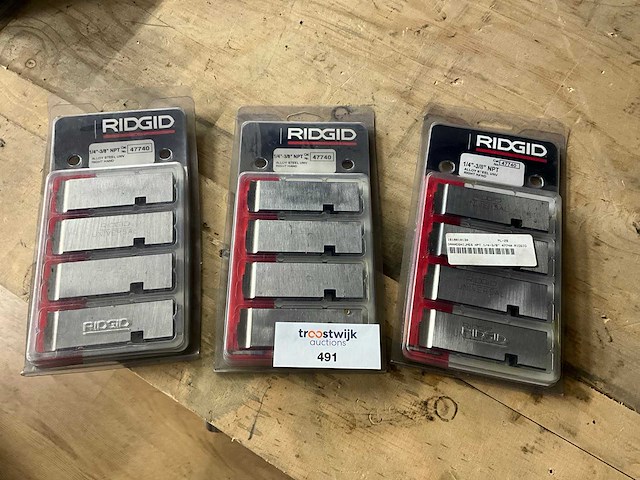 Ridgid draadsnijmes (12x) - afbeelding 1 van  5