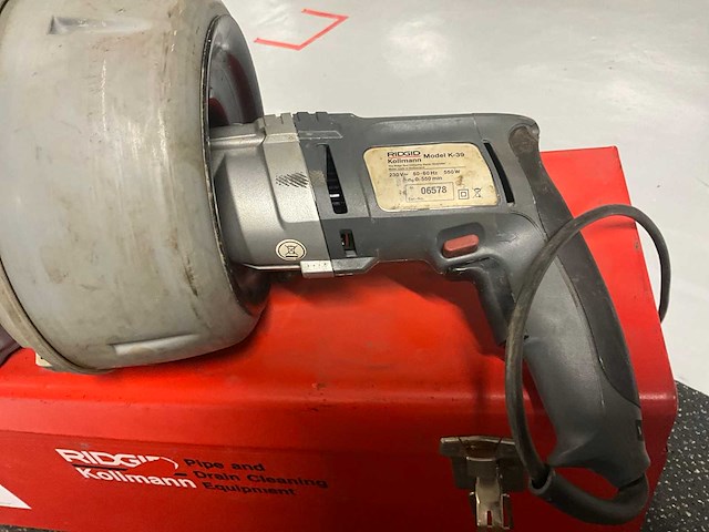 Ridgid k-39 ontstoppingsmachine - afbeelding 4 van  5