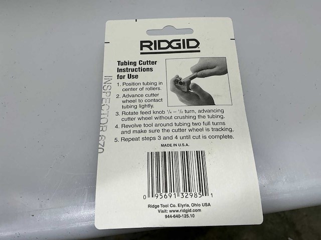 Ridgid no.104 pijpsnijder (17x) - afbeelding 3 van  5