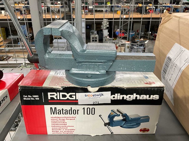 Ridgid peddinghaus matador 100 bankschroef - afbeelding 1 van  1