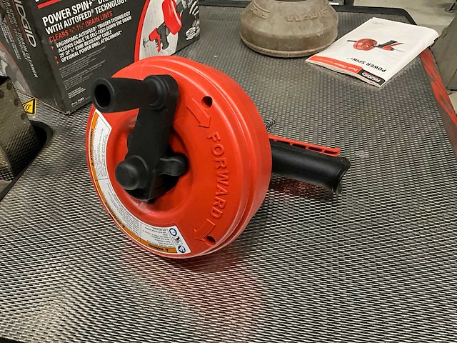 Ridgid power spin + rioolreinigingsmachine - afbeelding 2 van  4