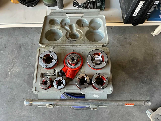 Ridgid ratelschroefdraadset - afbeelding 1 van  3