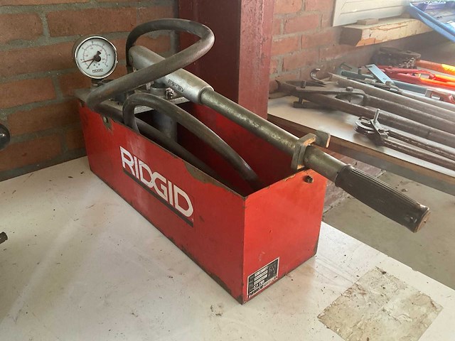 Ridgid tp 50 druktestpomp - afbeelding 2 van  3