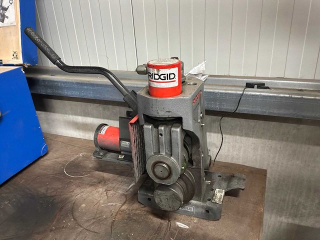 Ridgit 918 hand hydraulische rolgroefmachine - afbeelding 1 van  11
