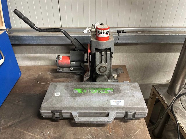 Ridgit 918 hand hydraulische rolgroefmachine - afbeelding 3 van  11