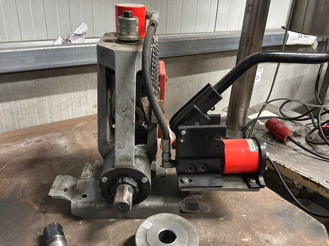 Ridgit 918 hand hydraulische rolgroefmachine - afbeelding 5 van  11
