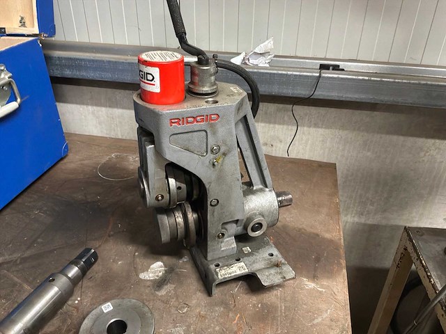 Ridgit 918 hand hydraulische rolgroefmachine - afbeelding 8 van  11