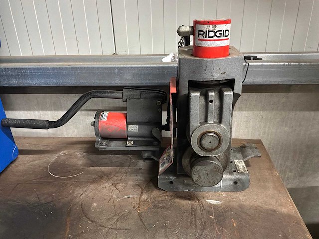 Ridgit 918 hand hydraulische rolgroefmachine - afbeelding 9 van  11