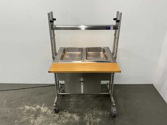 Rieber - roll-in buffeto kuhl - rvs gekoeld mobiel buffetmeubel - afbeelding 8 van  8
