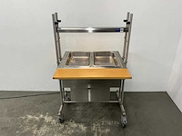 Rieber - roll-in buffeto kuhl - rvs gekoeld mobiel buffetmeubel - afbeelding 8 van  8