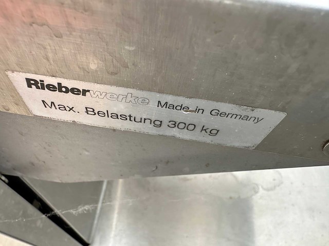 Rieber lowerator wagen - afbeelding 6 van  6