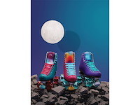 Riedell orbit rolschaatsen voor dames orchidee maat 4 - afbeelding 3 van  6