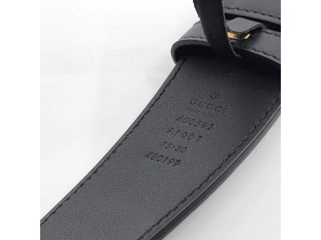Riem, gucci, 400593 ap00t 75 30 480199 - afbeelding 6 van  9