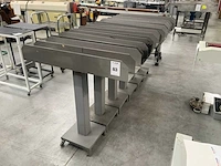 Riemen transportwagen / opleg tafeltjes (6x)