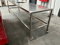 Riestvaststalen mobiele werktafel - afbeelding 4 van  6