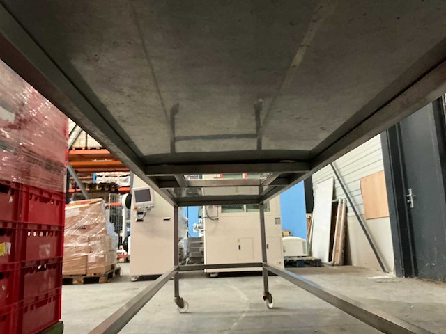 Riestvaststalen mobiele werktafel - afbeelding 5 van  6