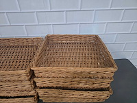 Rieten bakkersmand (8x) - afbeelding 3 van  4