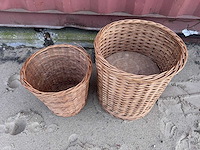 Rieten broodmand (2x) - afbeelding 1 van  3