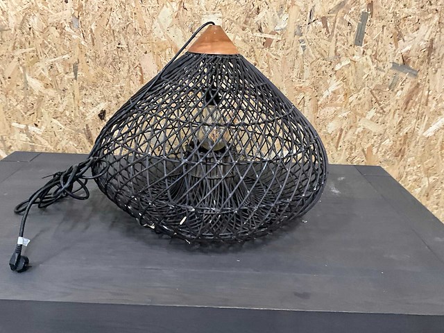Rieten hanglamp - afbeelding 1 van  2