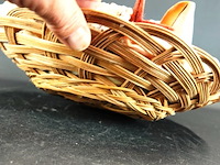 Rieten mand met schelpen - afbeelding 5 van  5