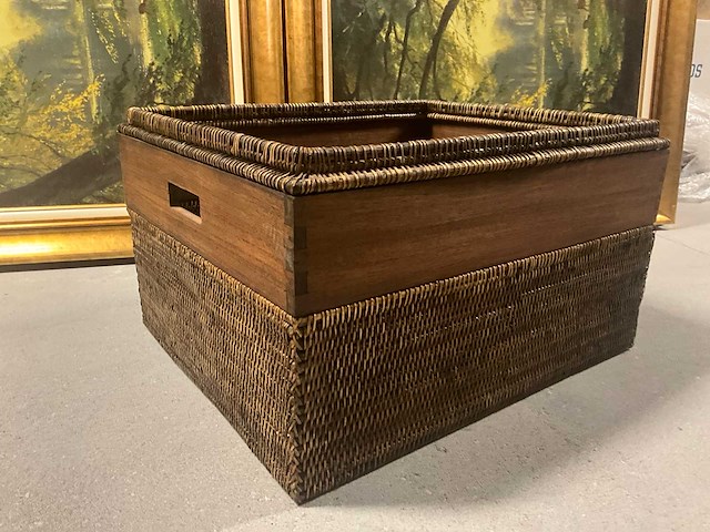 Rieten mand - afbeelding 1 van  8