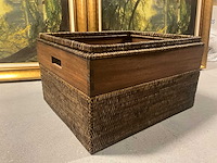 Rieten mand - afbeelding 1 van  8