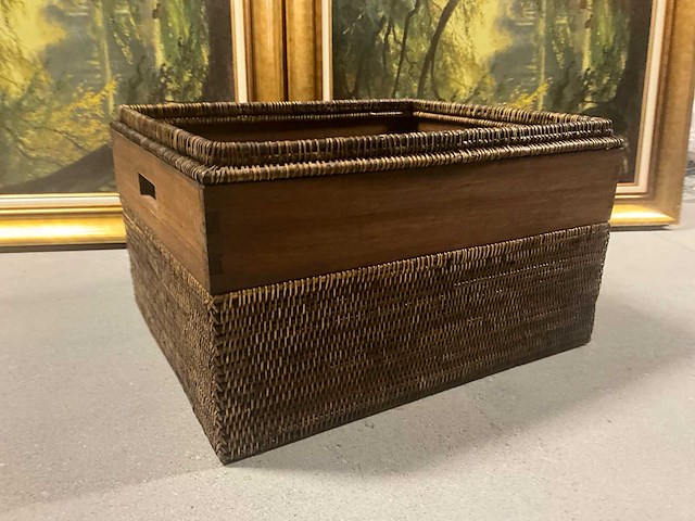 Rieten mand - afbeelding 2 van  8