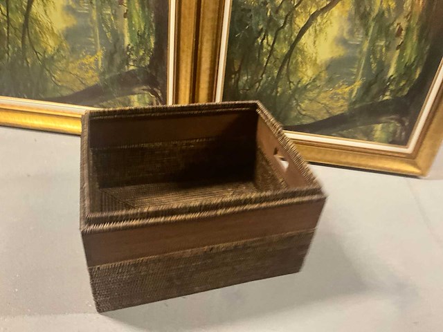 Rieten mand - afbeelding 5 van  8