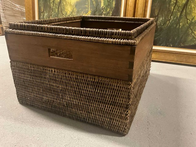 Rieten mand - afbeelding 7 van  8