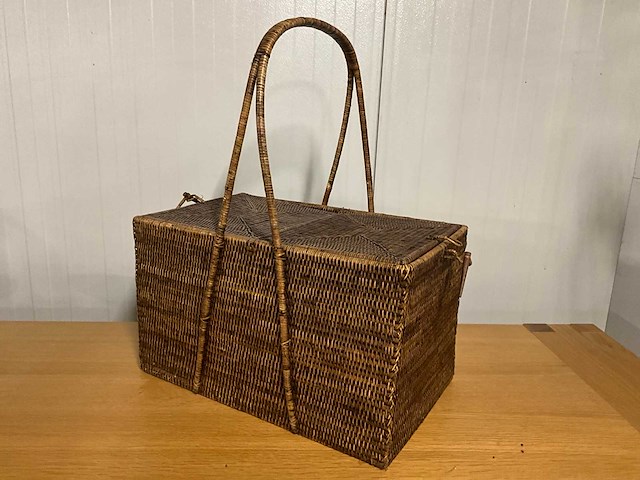 Rieten mand - afbeelding 4 van  5