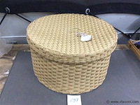 Rieten mand - afbeelding 1 van  2
