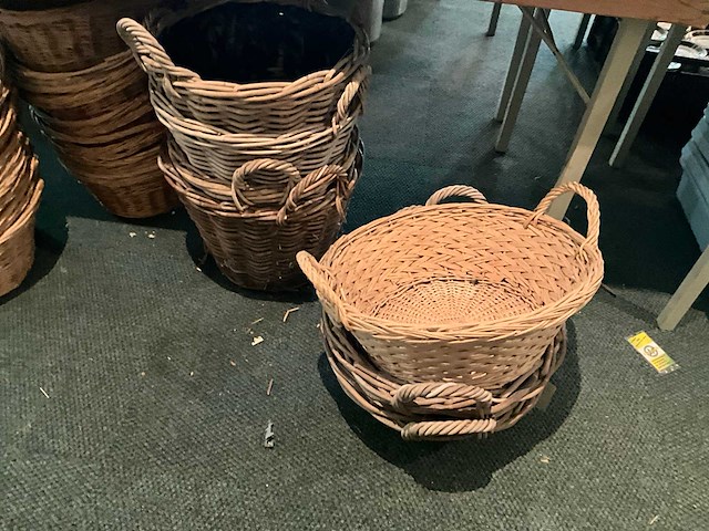 Rieten manden (25x) - afbeelding 2 van  4