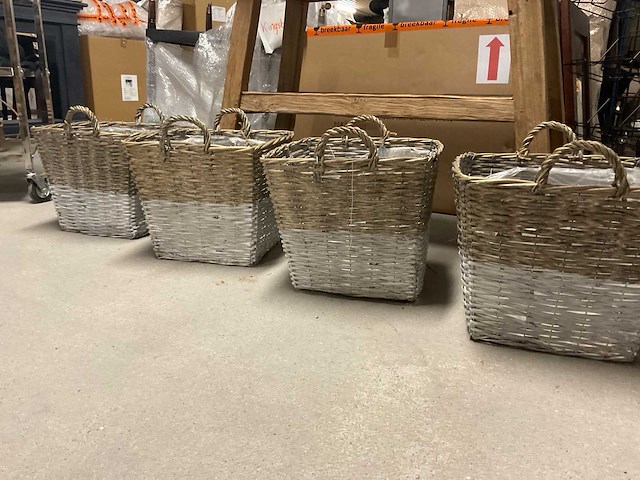 Rieten manden (5x) - afbeelding 6 van  9