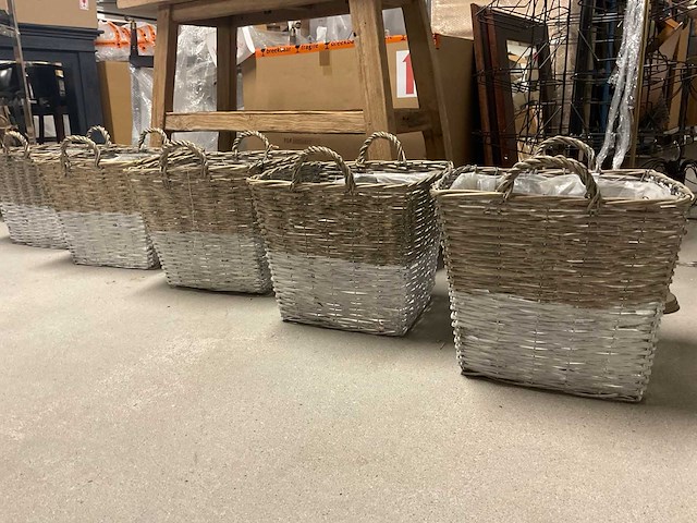 Rieten manden (5x) - afbeelding 7 van  9