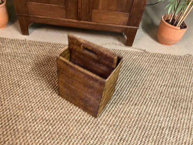 Rieten paraplustandaard - afbeelding 6 van  7