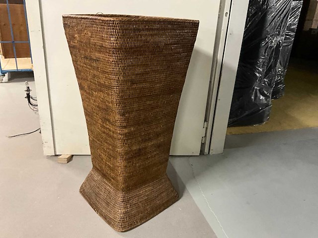 Rieten plantenpot - afbeelding 3 van  7