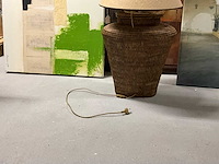 Rieten tafellamp - afbeelding 2 van  6