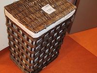 Rieten wasmand met hoogte 53 cm. - afbeelding 2 van  2