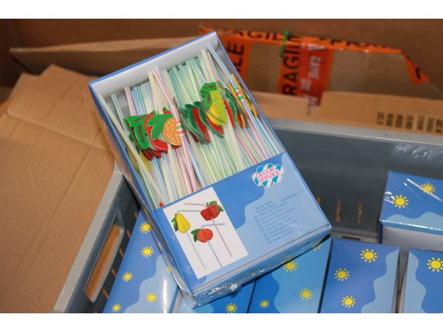 Rietjes met decoratie 300 stuks - afbeelding 3 van  3