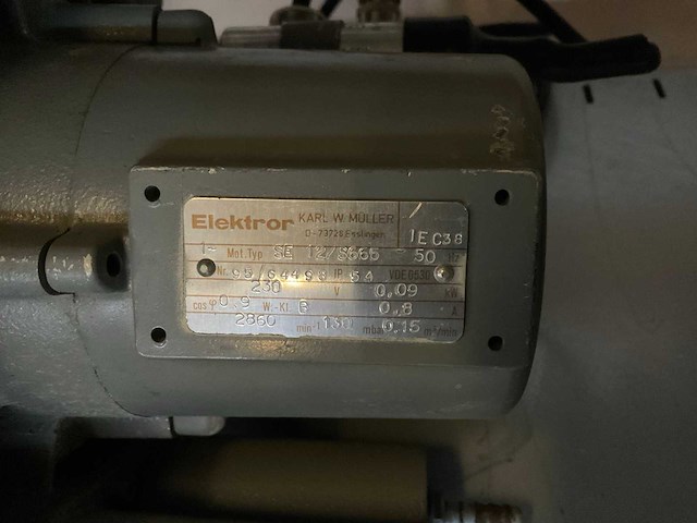 Rietschle/elektror vacuümpomp (3x) - afbeelding 2 van  3