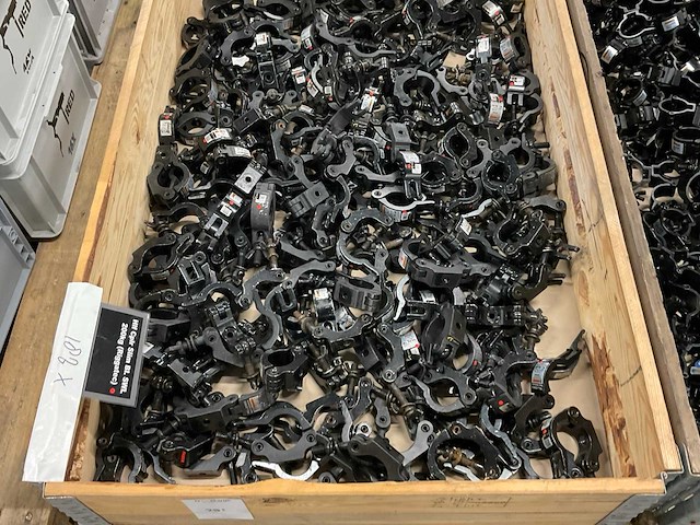 Riggatec half coupler slim truss klem (180x) - afbeelding 2 van  5