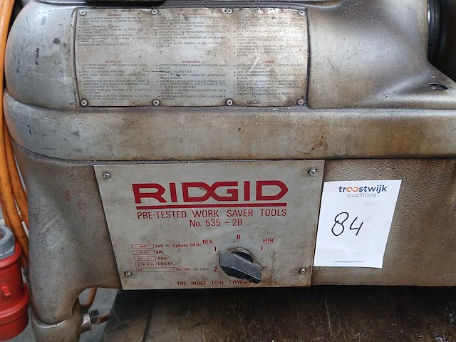 Rigid - 535-2b - draadsnij machine - afbeelding 7 van  7