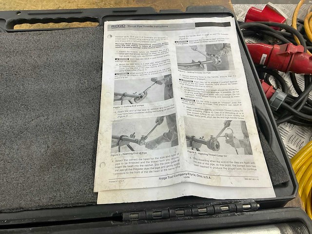 Rigid 11/12-r pijp draadsnijset - afbeelding 9 van  10